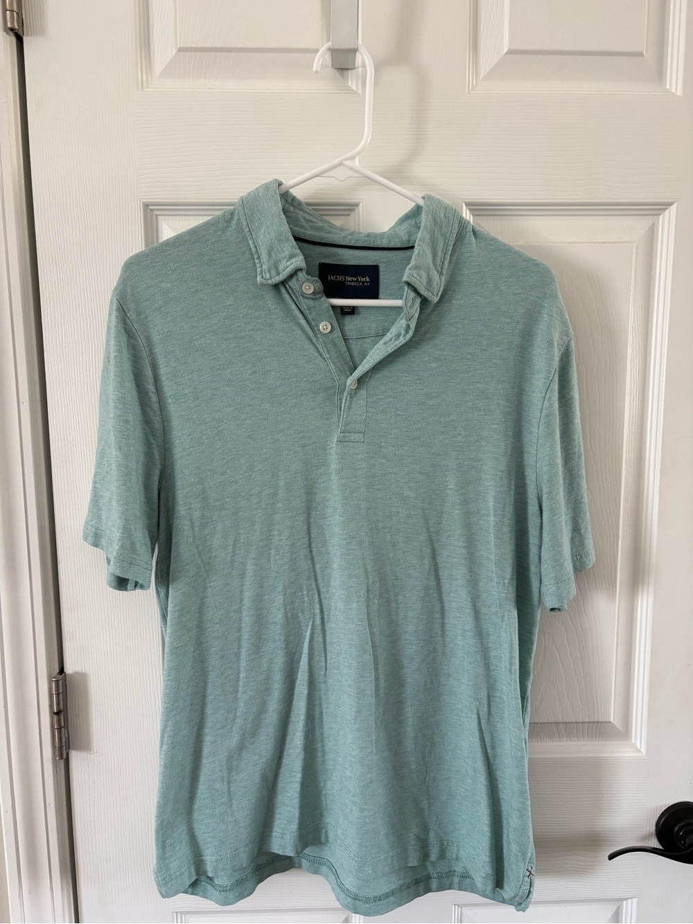 JACHS NY Men's Seafoam Green Polo